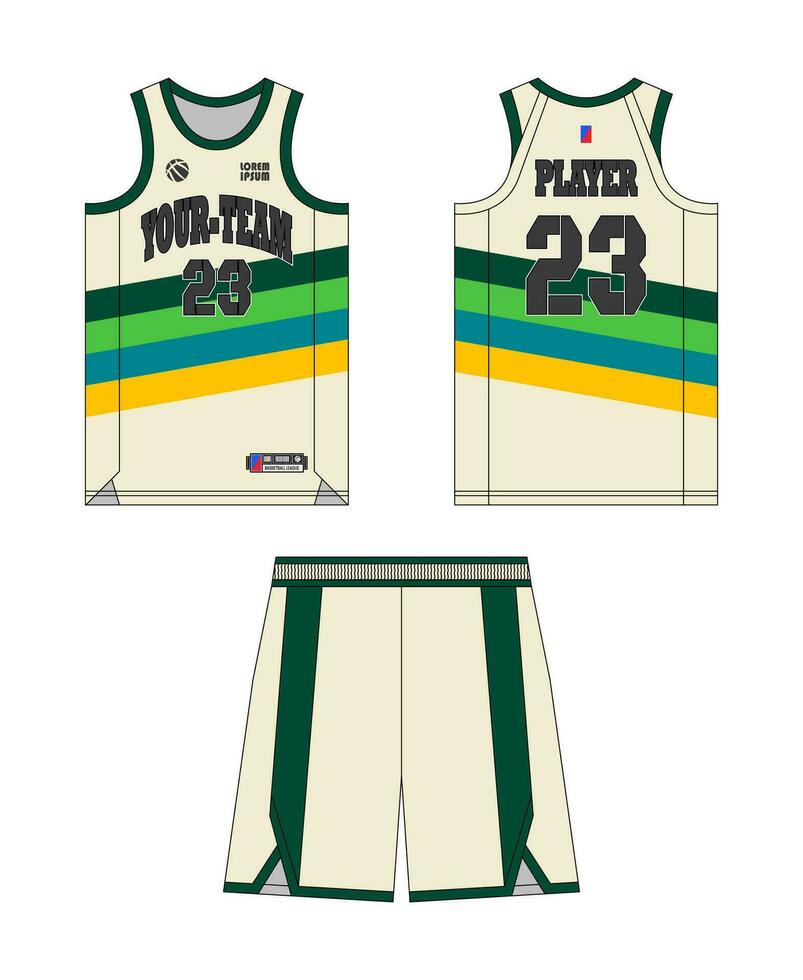 baloncesto jersey modelo diseño, baloncesto uniforme Bosquejo diseño, vector sublimación Deportes vestir diseño, jersey baloncesto ideas