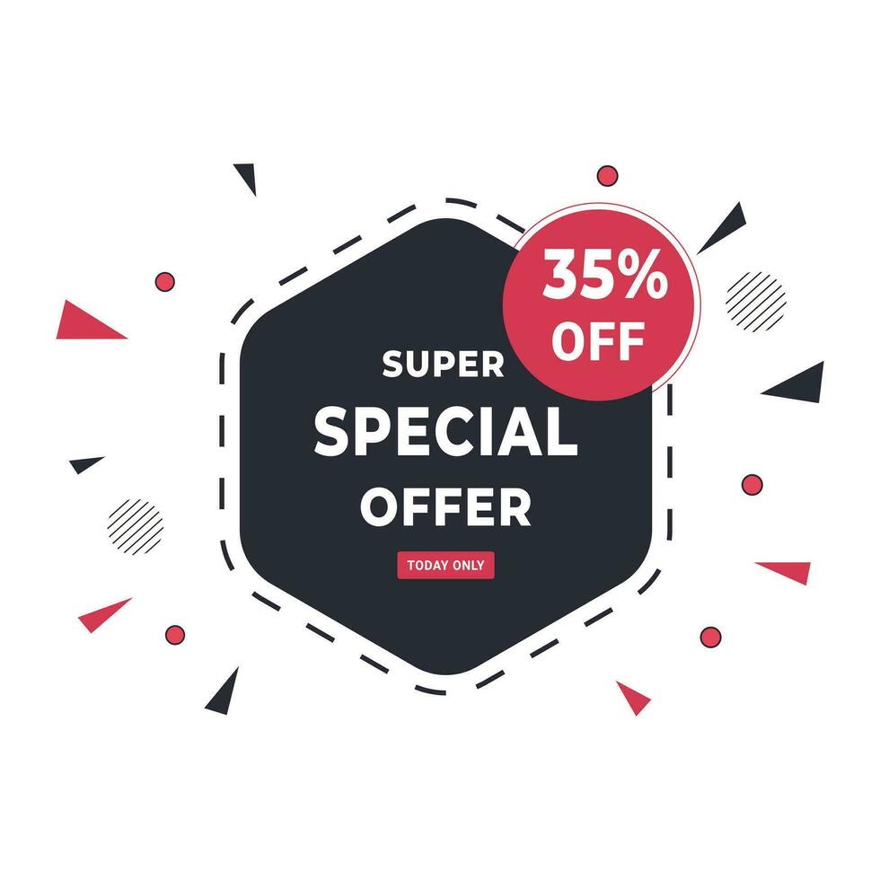 Big sale discount offer banner design vector