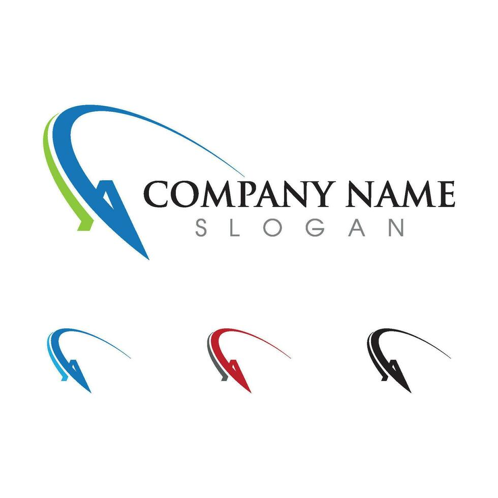 A Letter Logo Template vector