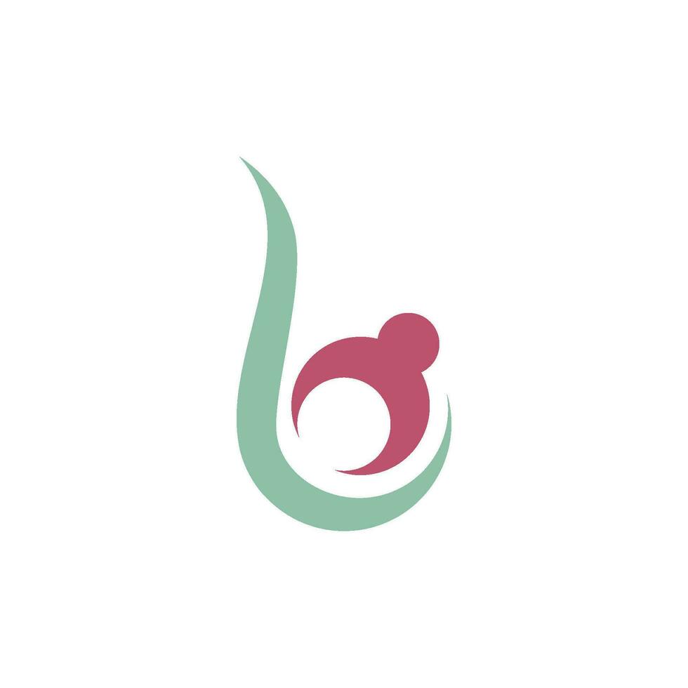 Human character logo sign vector