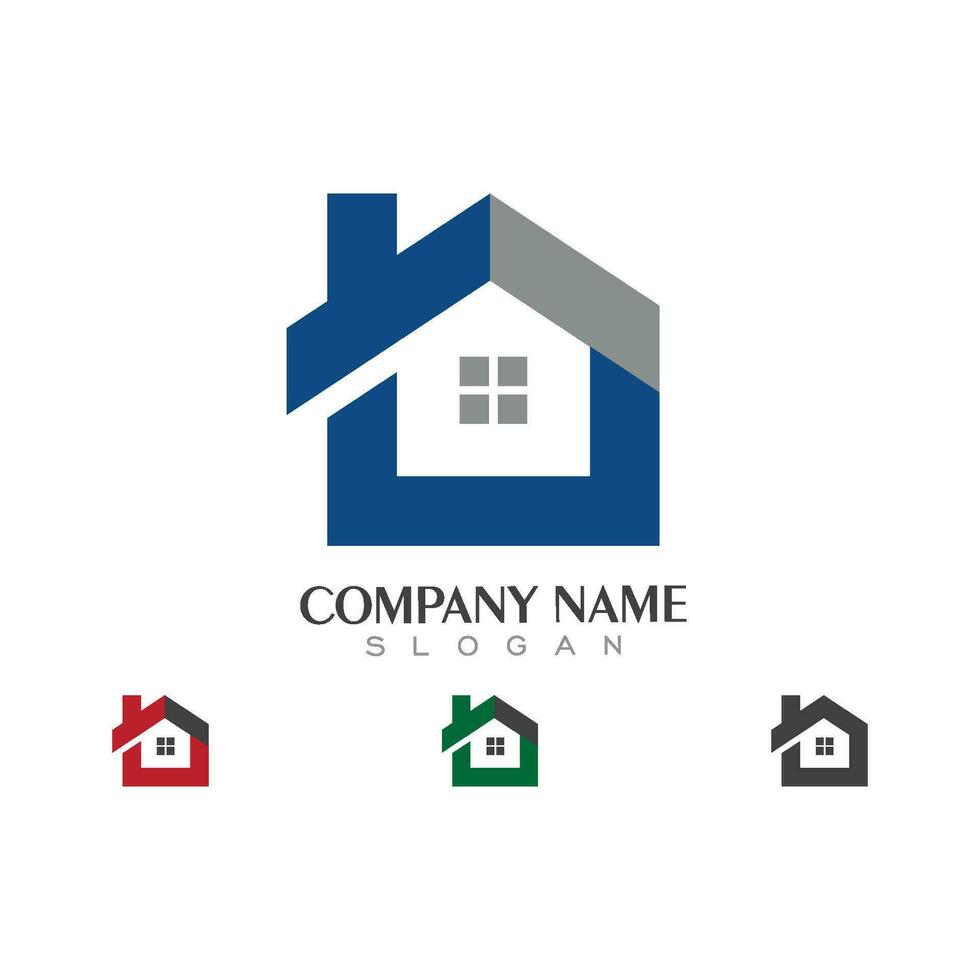 Property and Construction Logo design vector