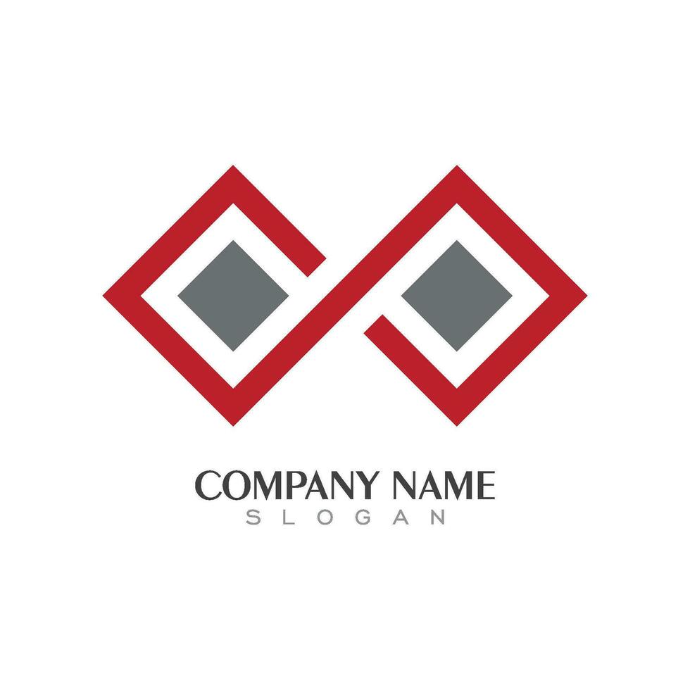 logotipo de vector de unidad abstracta corporativa empresarial