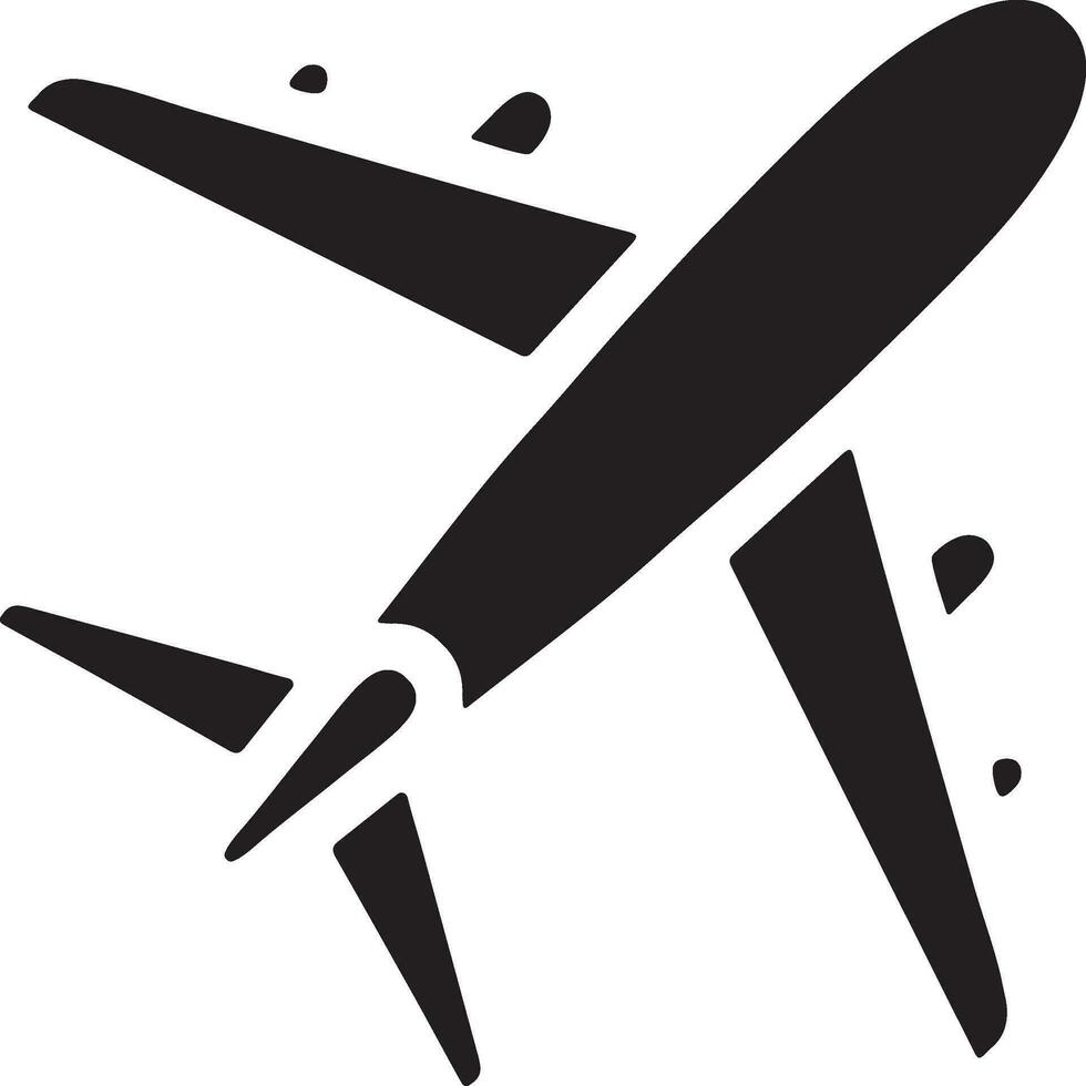 Jet Travel - Exploring Iconic Airports with Airliners, Flight Symbolism, and Isolated Airplanes in the World of Aviation vector