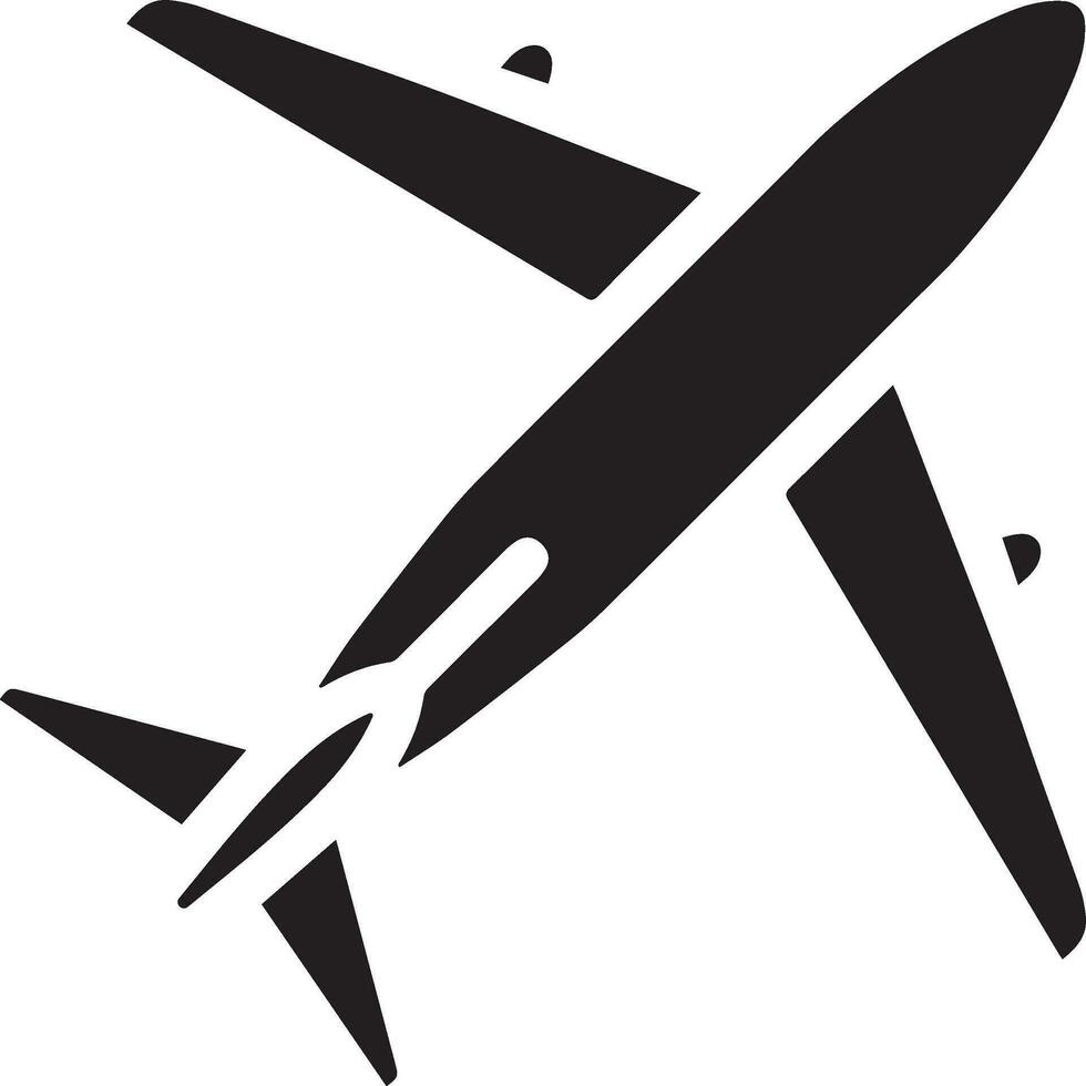 Jet Travel - Exploring Iconic Airports with Airliners, Flight Symbolism, and Isolated Airplanes in the World of Aviation vector