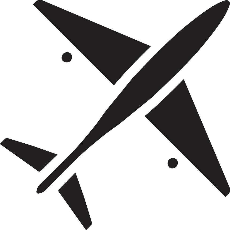 Jet Travel - Exploring Iconic Airports with Airliners, Flight Symbolism, and Isolated Airplanes in the World of Aviation vector