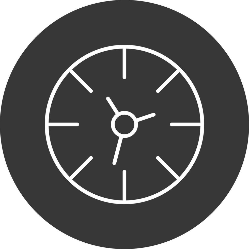 Wall Clock Vector Icon