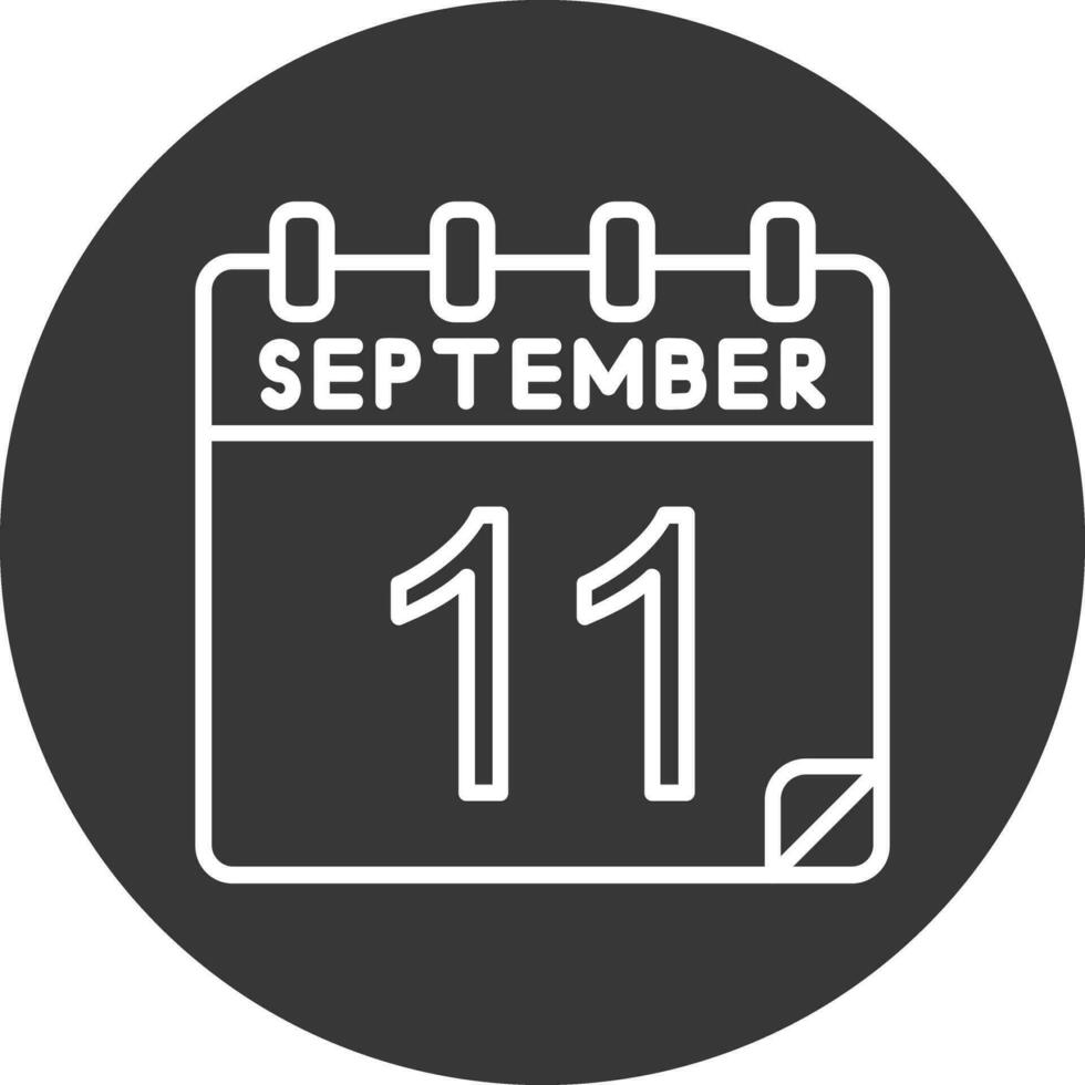 11 September Vector Icon