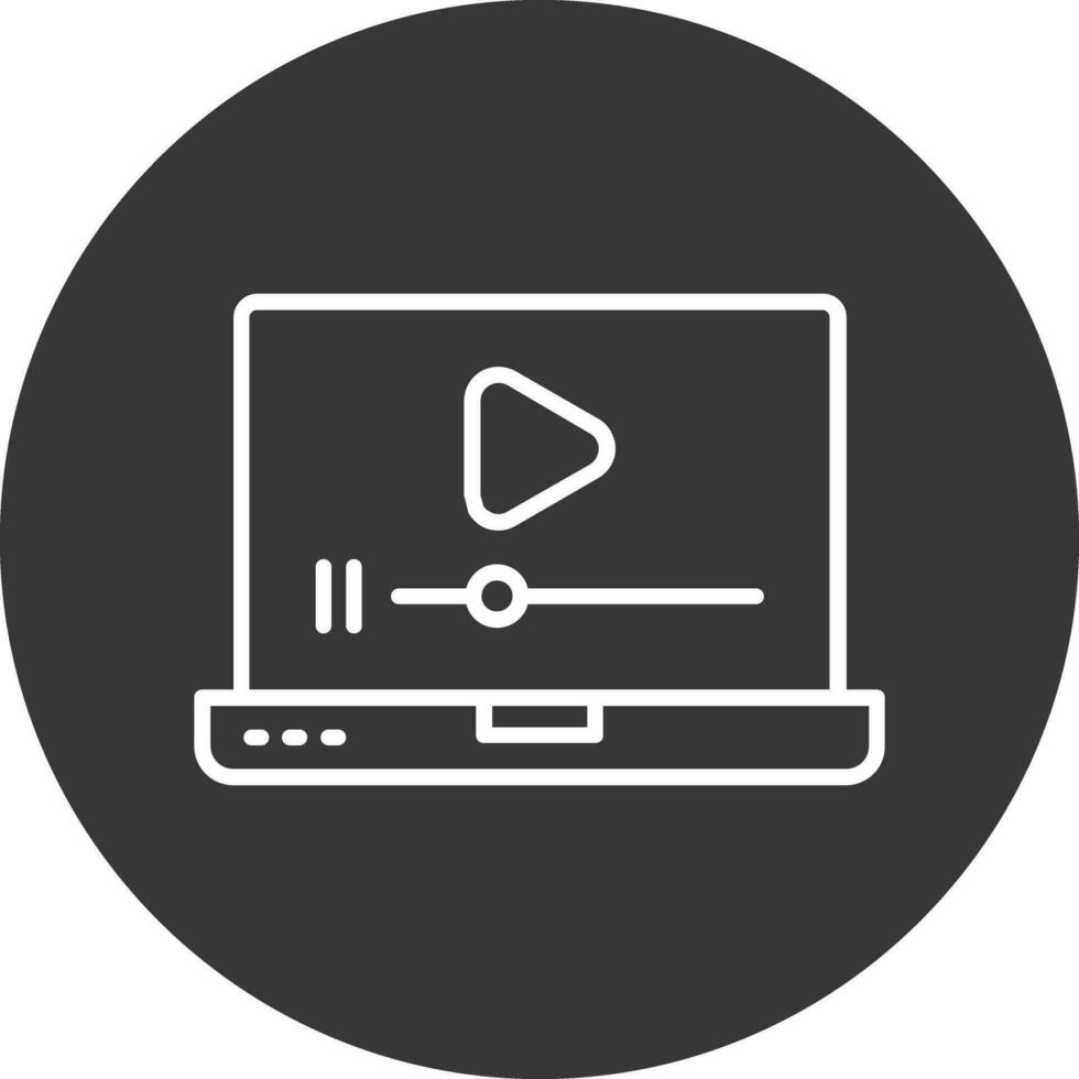 Video Player Vector Icon