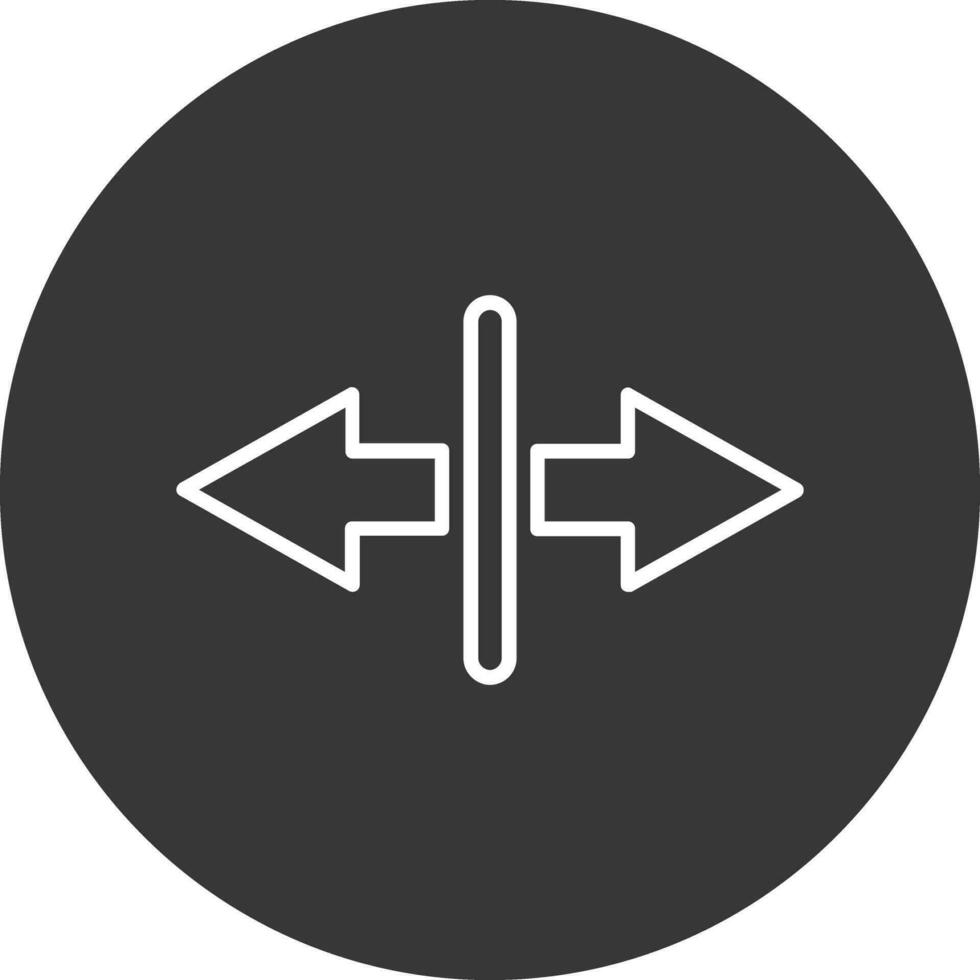 Separation Vector Icon