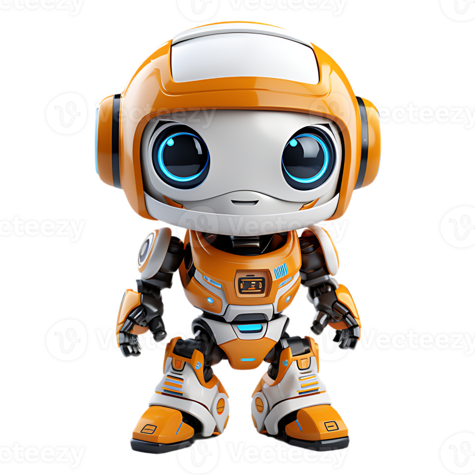cute little robot, ai generative 30751118 PNG