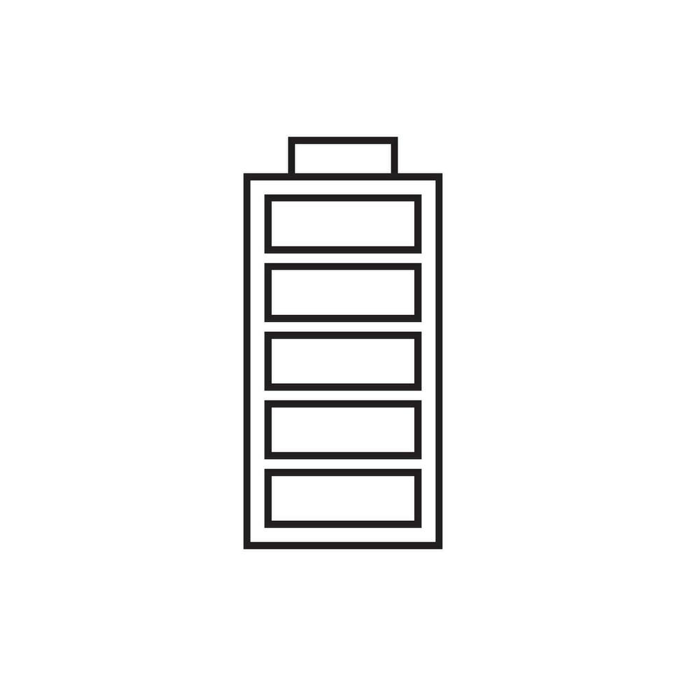 battery icon vector