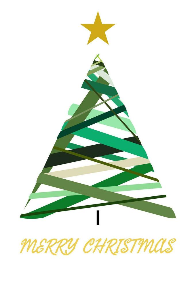 Christmas card design illustration vector