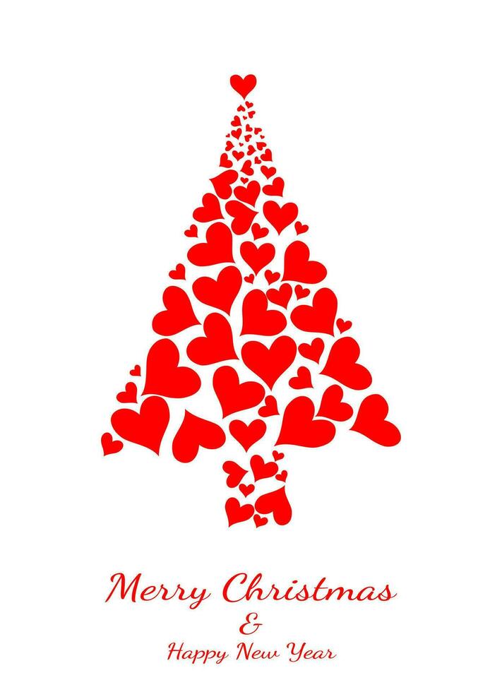 Christmas card design illustration vector