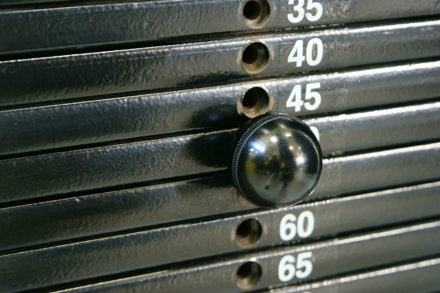equipment inside a gym photo