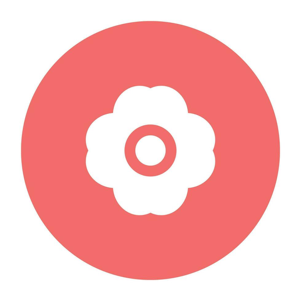 Nature and Weather Flat Round vector