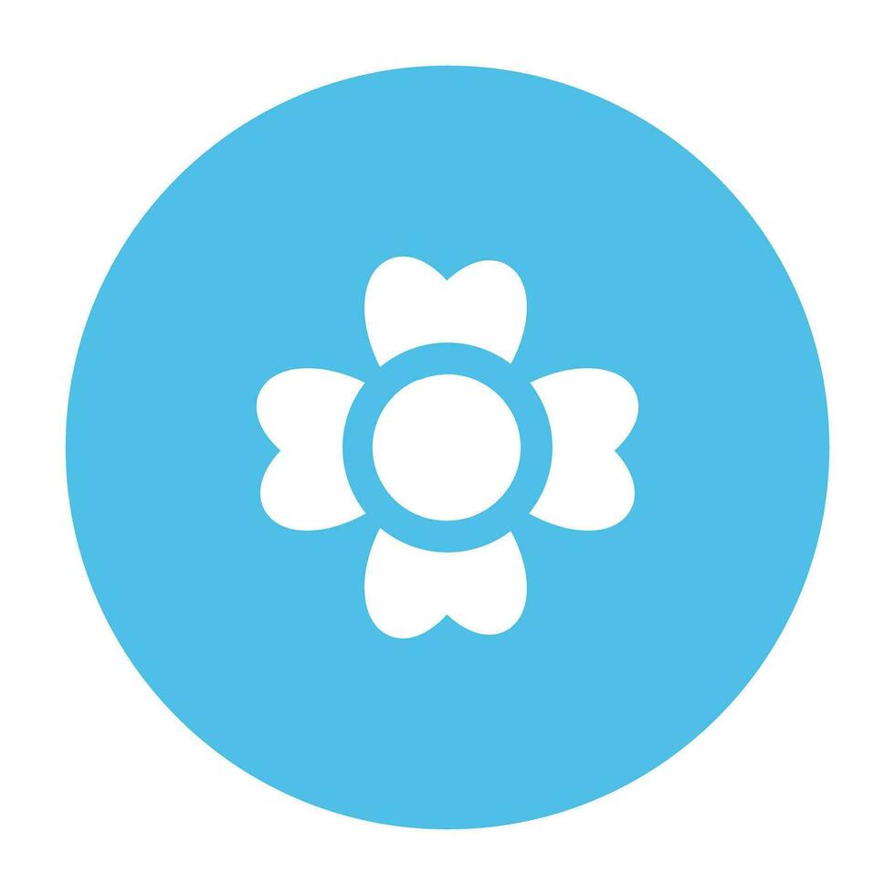 Nature and Weather Flat Round vector