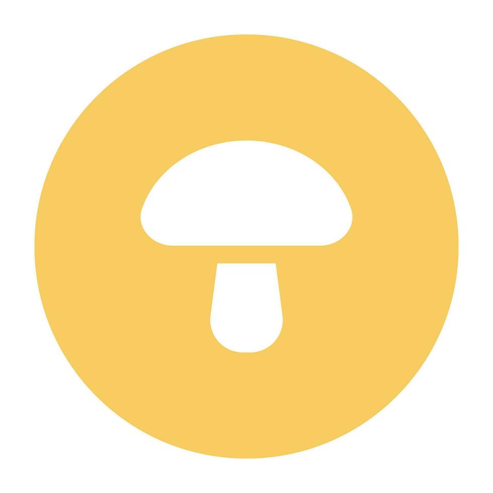 Nature and Weather Flat Round vector