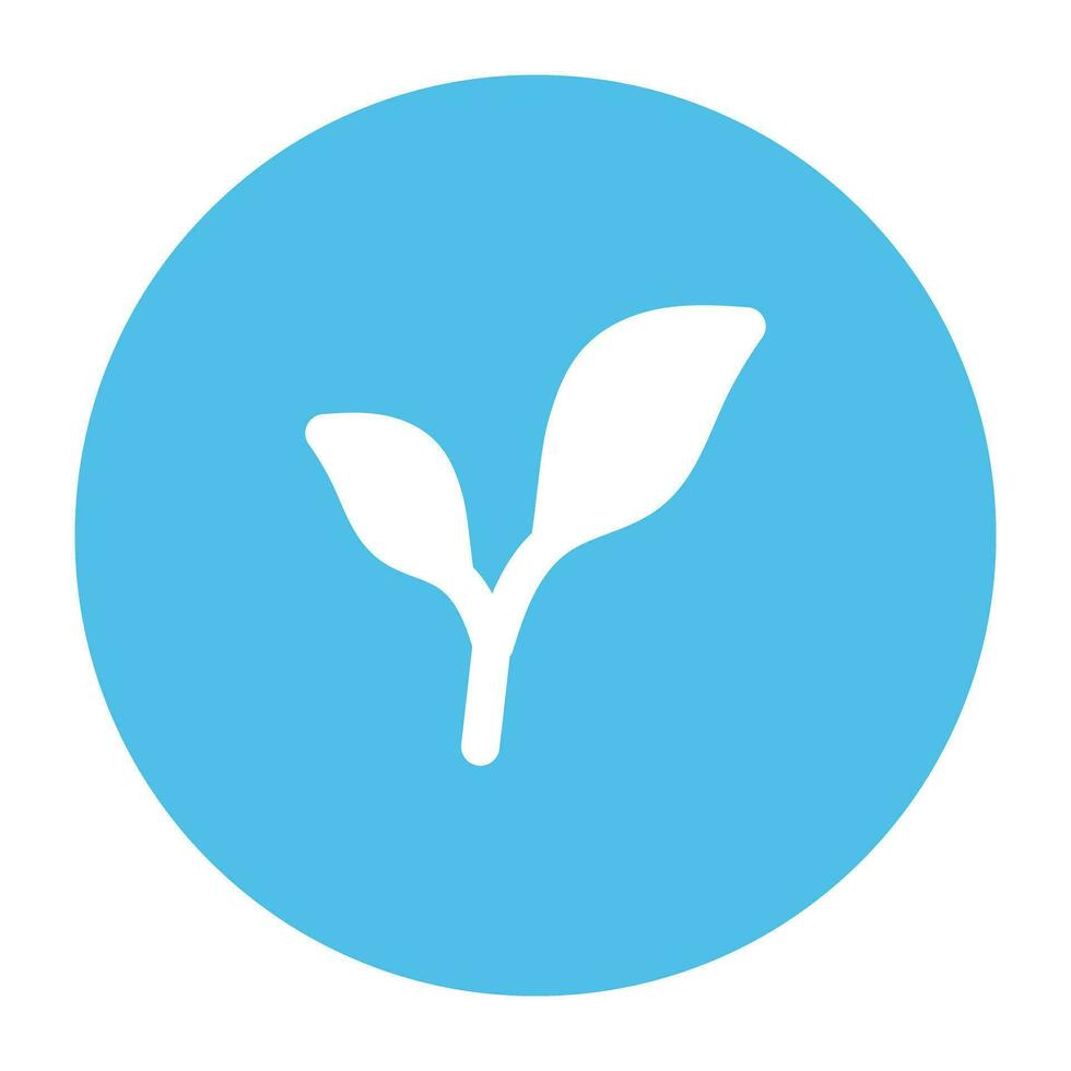 Nature and Weather Flat Round vector