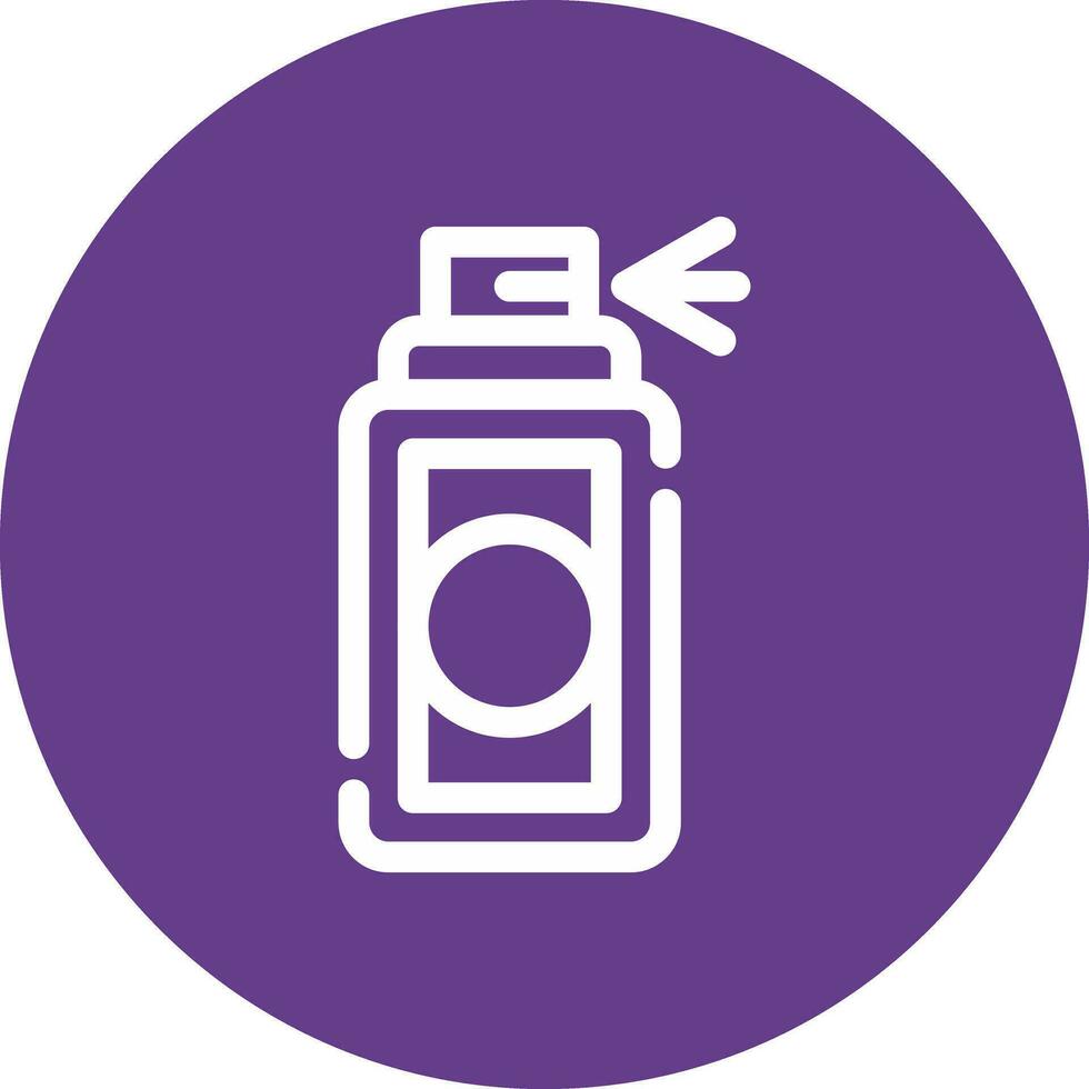 Insect Repellent Creative Icon Design vector