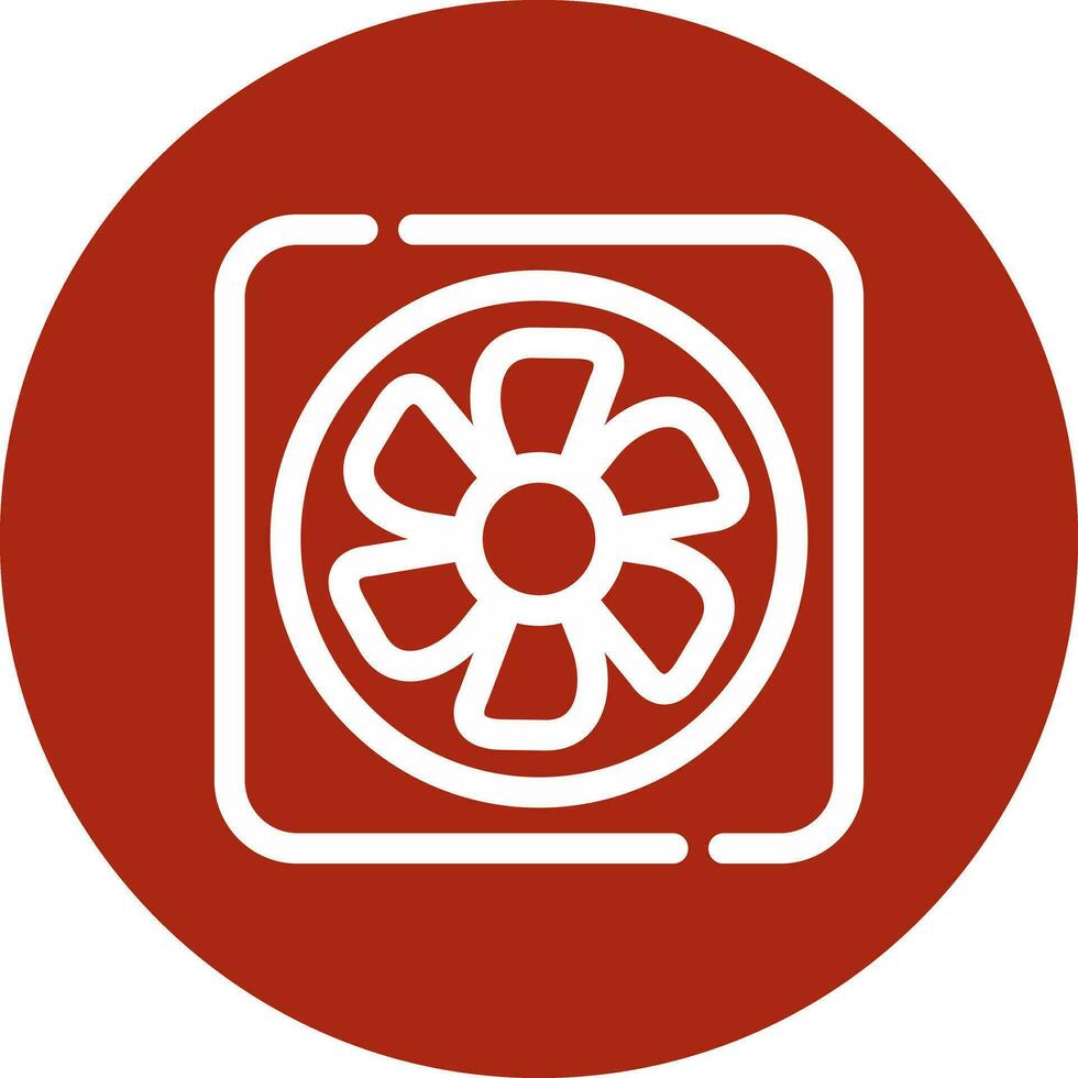 Fan Creative Icon Design vector