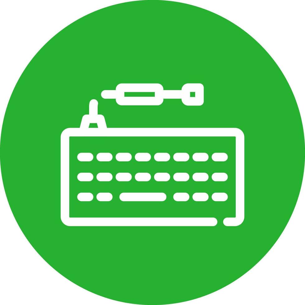 Keyboard Creative Icon Design vector