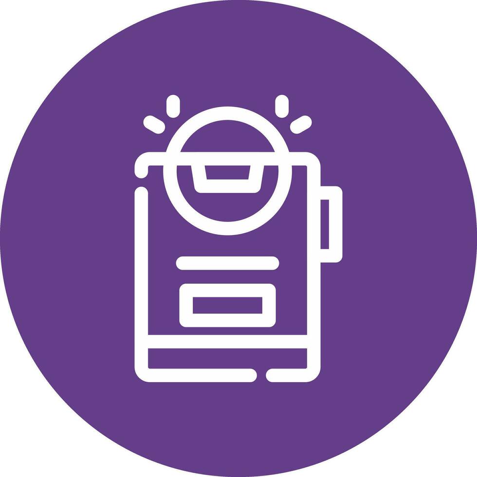 Light Creative Icon Design vector