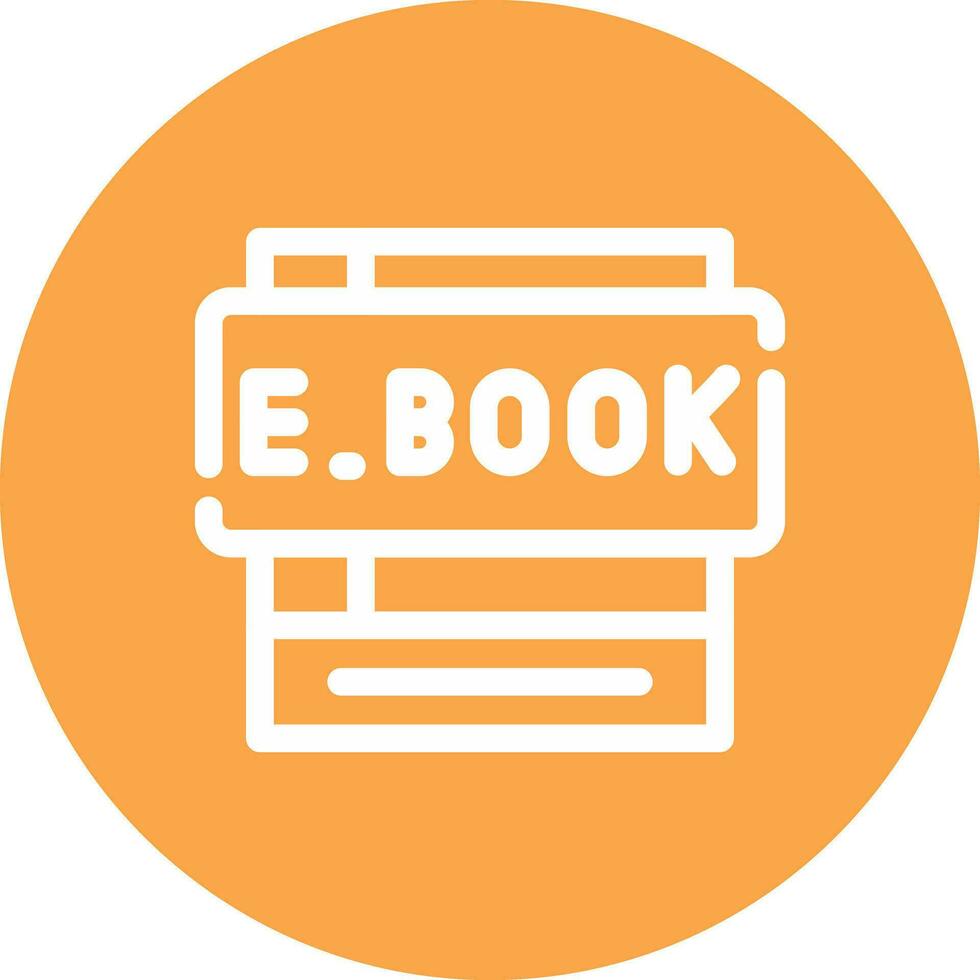 Ebooks Creative Icon Design vector