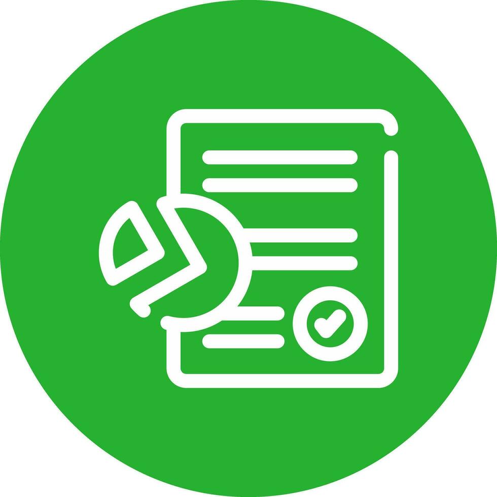 Sales Report Creative Icon Design vector
