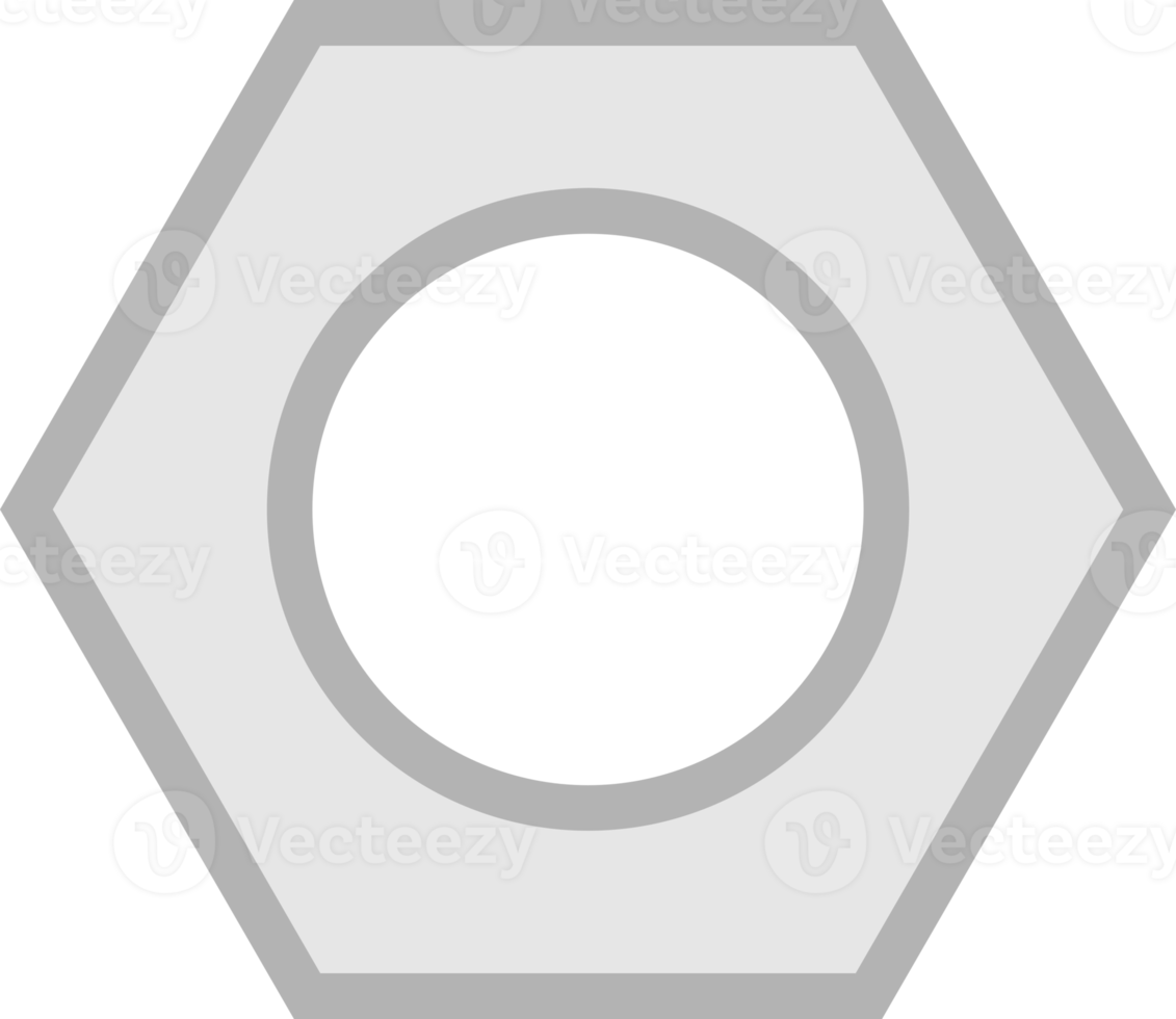 Steel nut bolt screw icon png