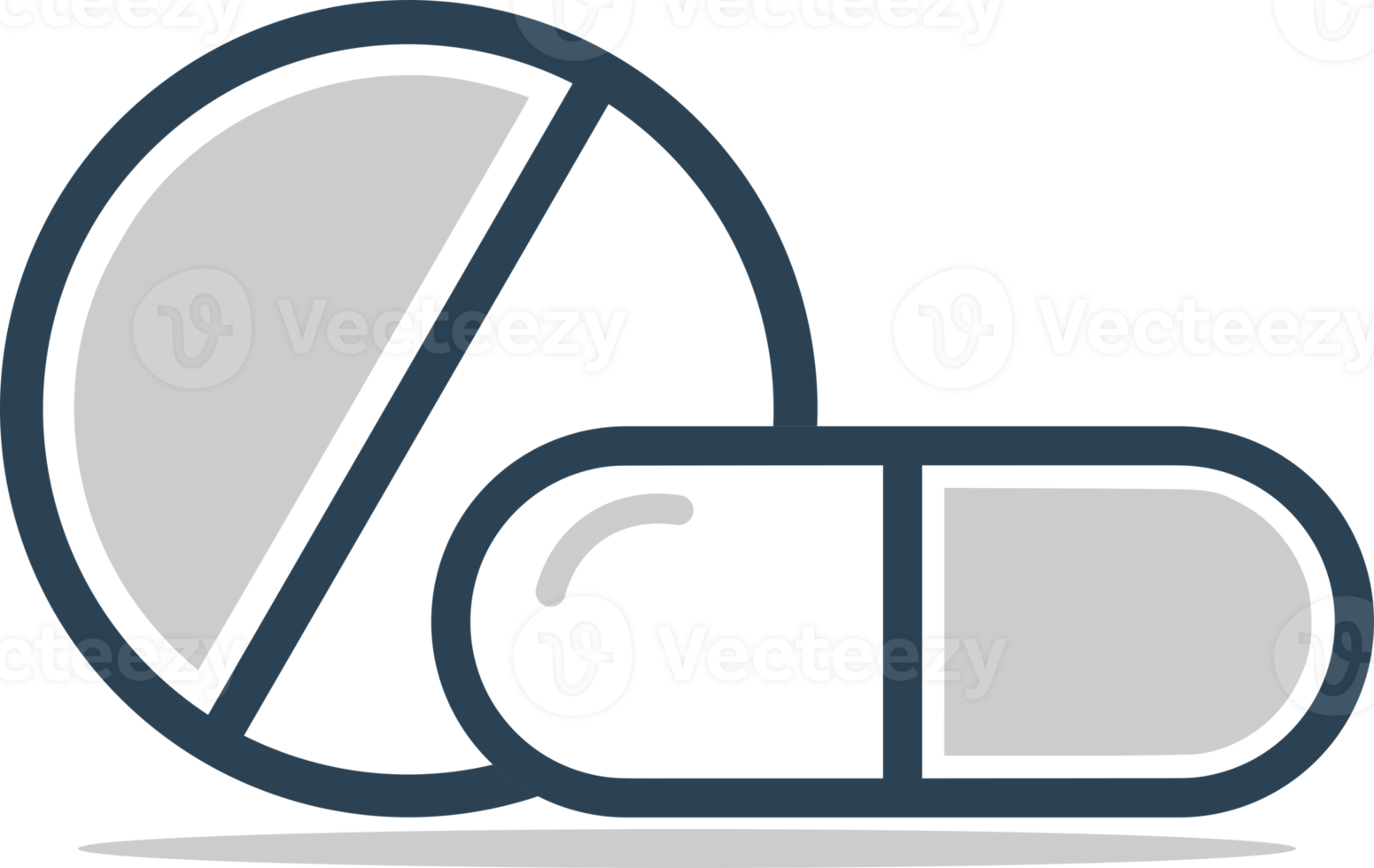 capsule and pill medical icon png