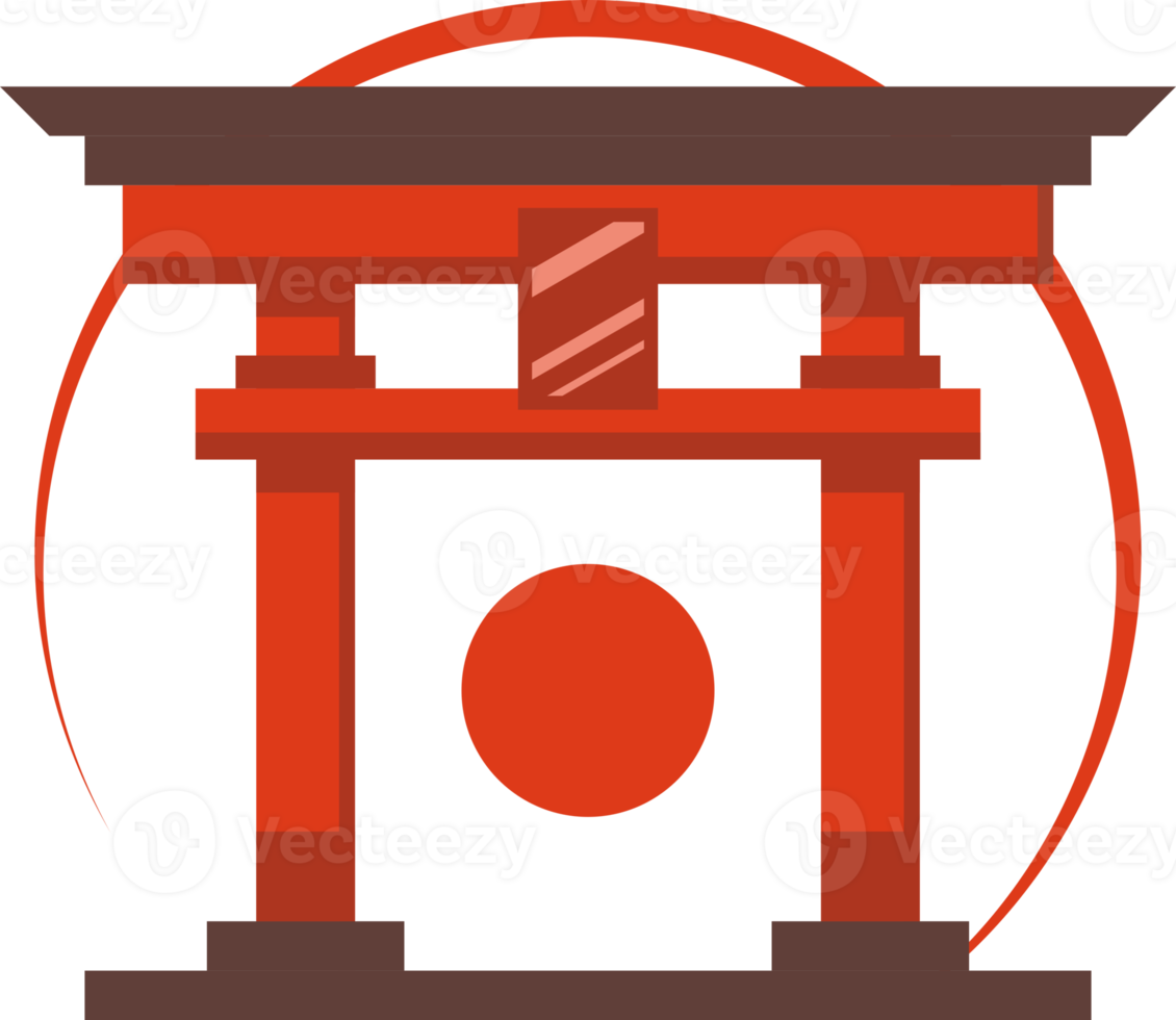 gate torii shrine japaness style icon png