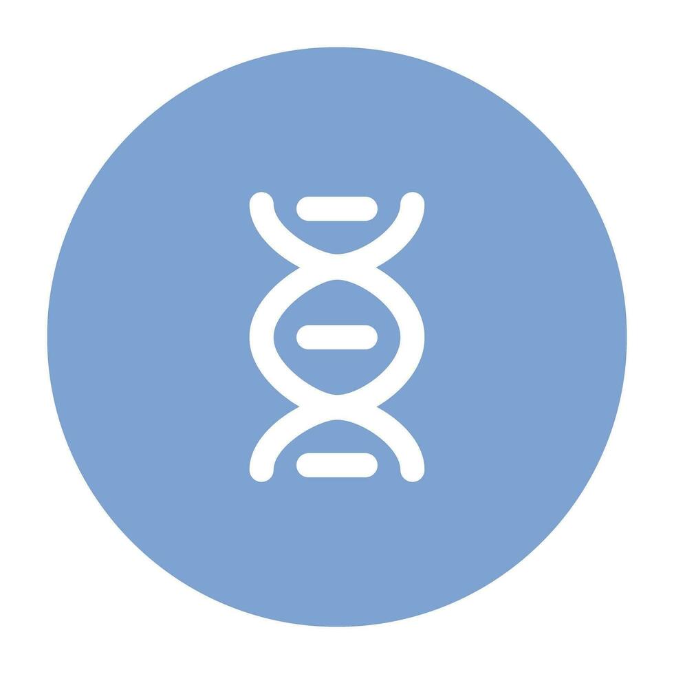 Science and Lab Flat cicular icon vector