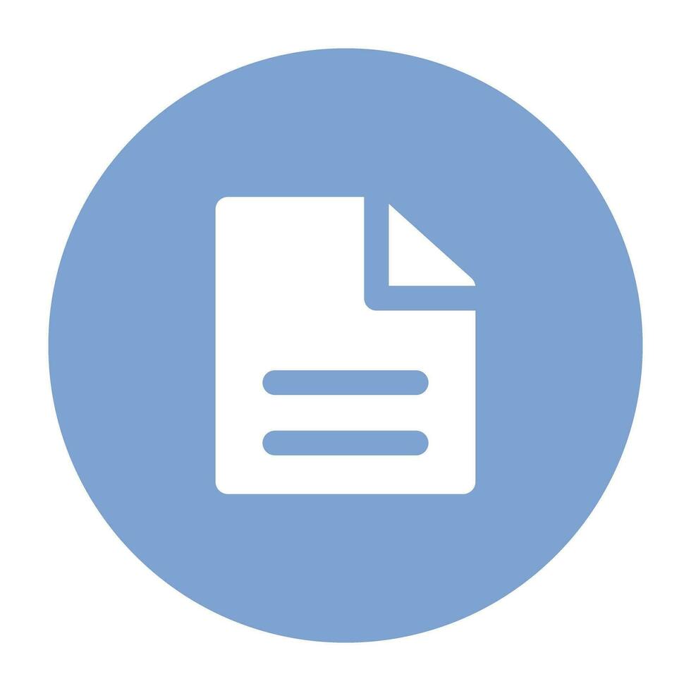 Science and Lab Flat cicular icon vector