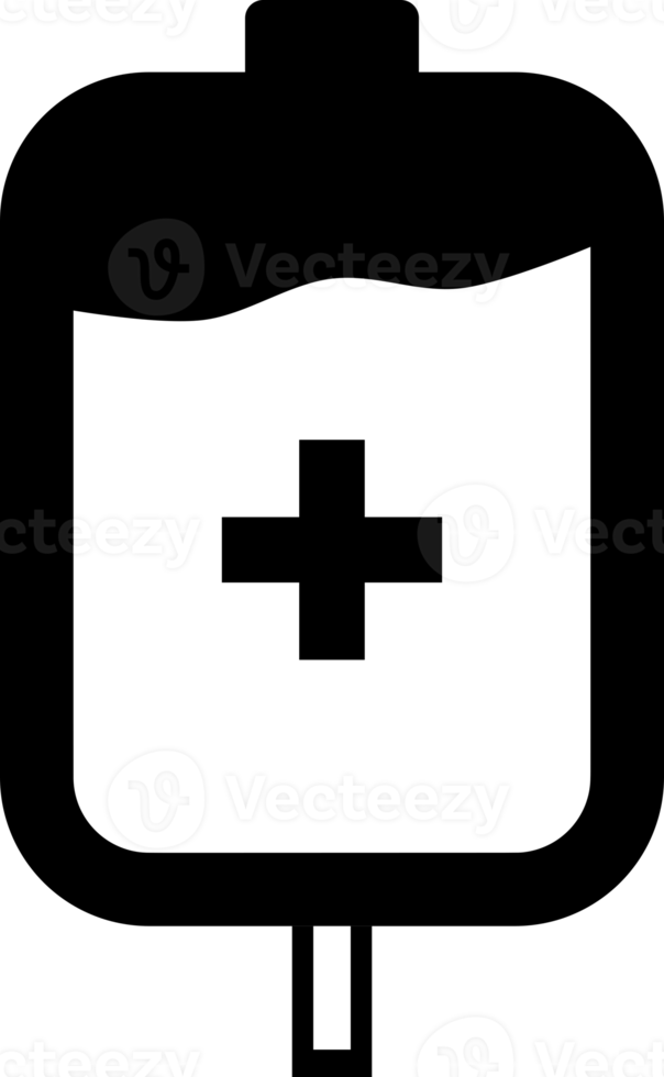 saline solution bag png