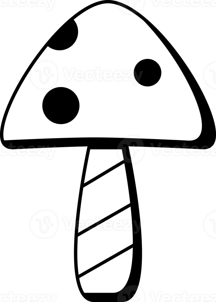 mushroom cartoon doodle 30754299 PNG