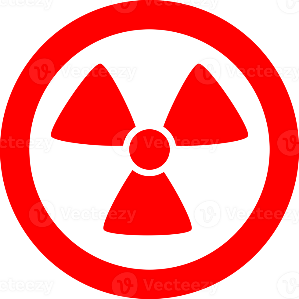 radioactive warning sign png