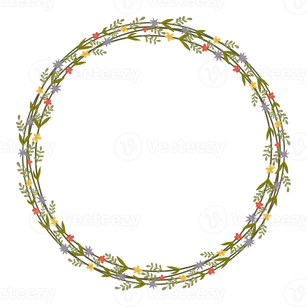 Circle spring frame 30754560 PNG