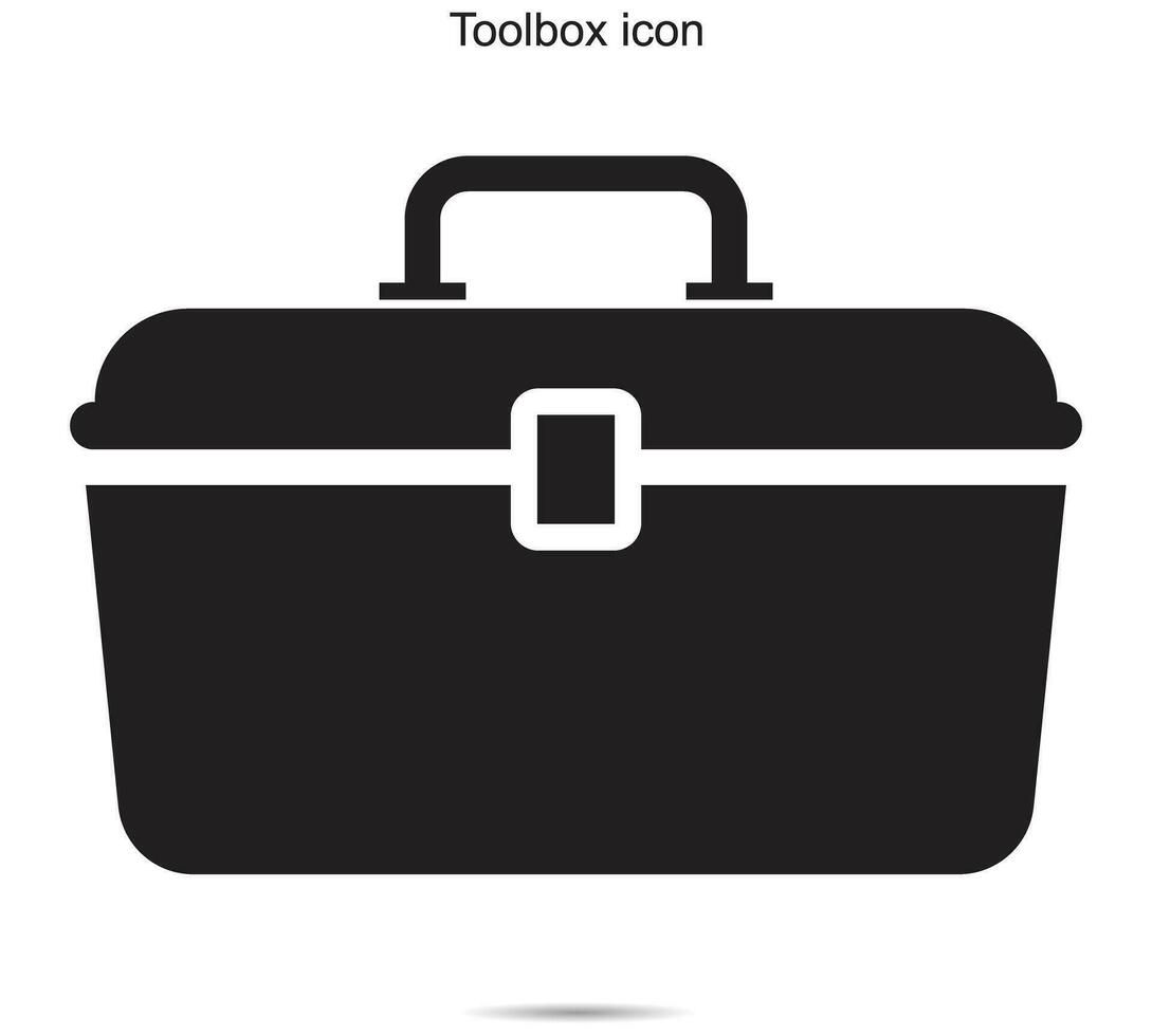 caja de herramientas icono, vector ilustración