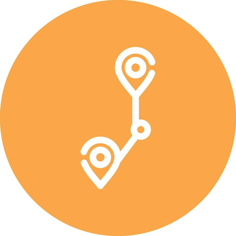 Customer Journey Map Creative Icon Design vector