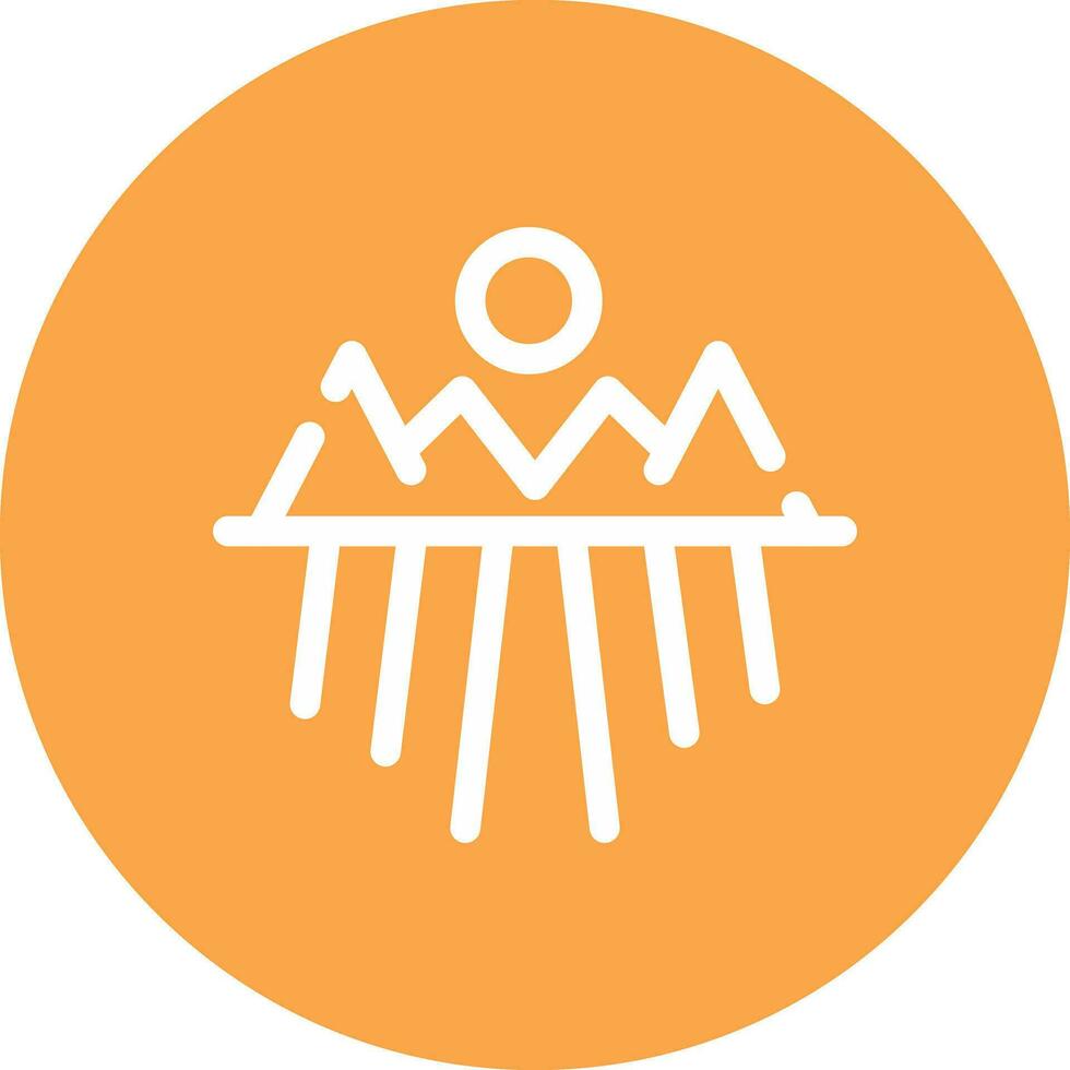 Field Creative Icon Design vector