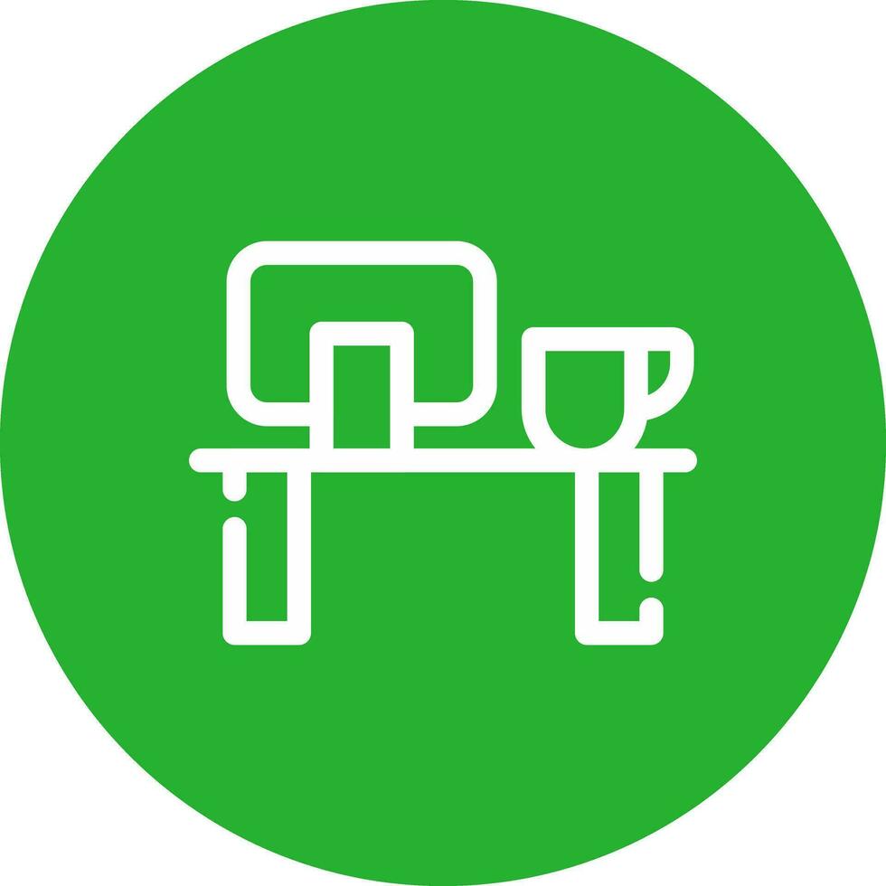 Business Workplace Creative Icon Design vector