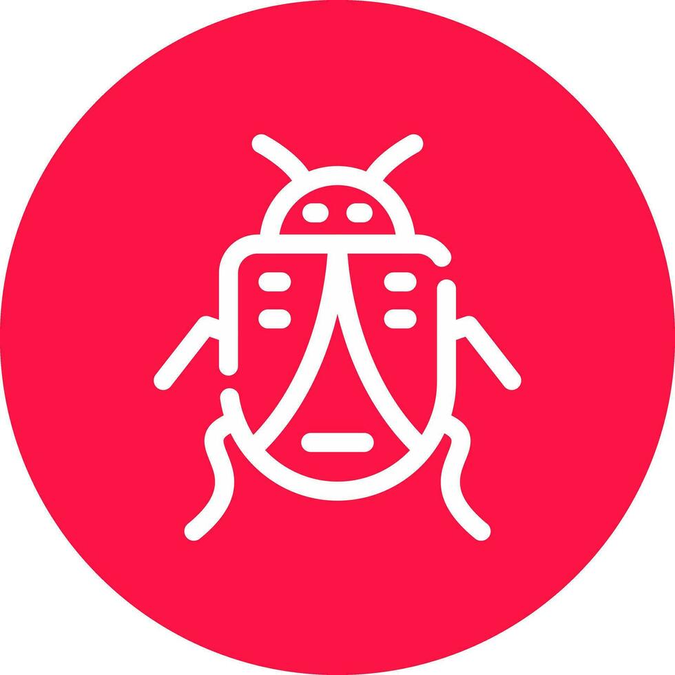 Bug Creative Icon Design vector