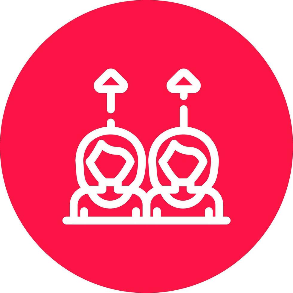 Same Approach Creative Icon Design vector