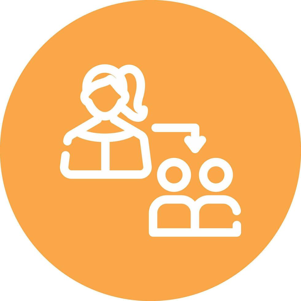 Coaching Creative Icon Design vector