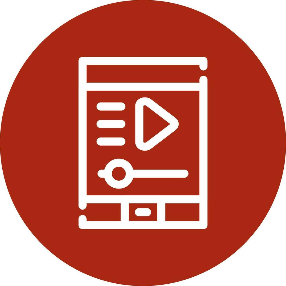 Interactive Content Creative Icon Design vector