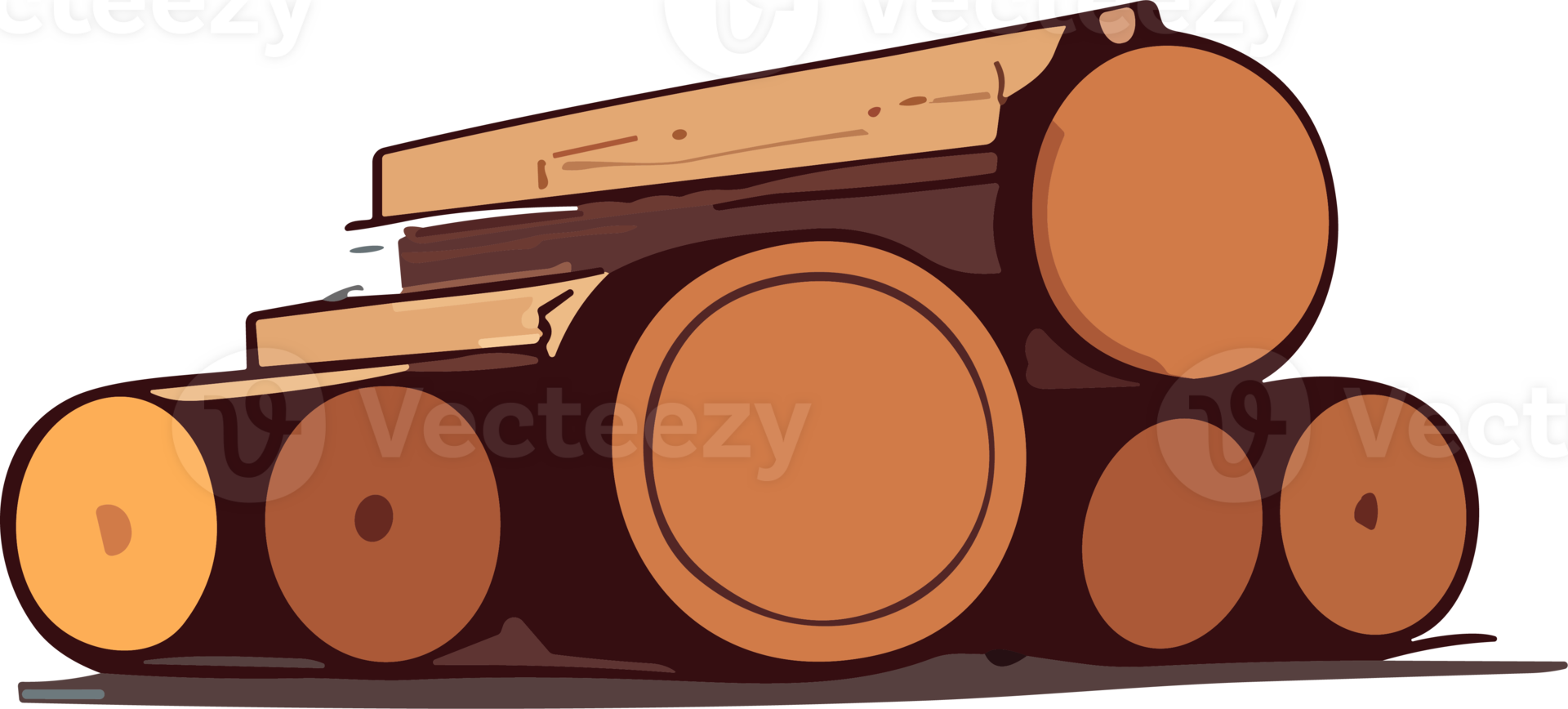 Firewood Heat The Physics of Staying Warm AI Generative png
