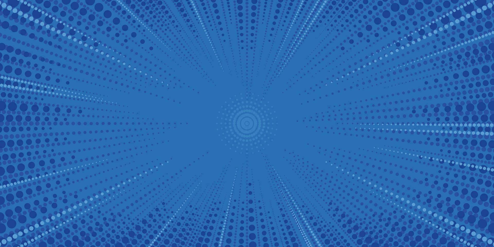 Radial Halftone Dot Color Background vector
