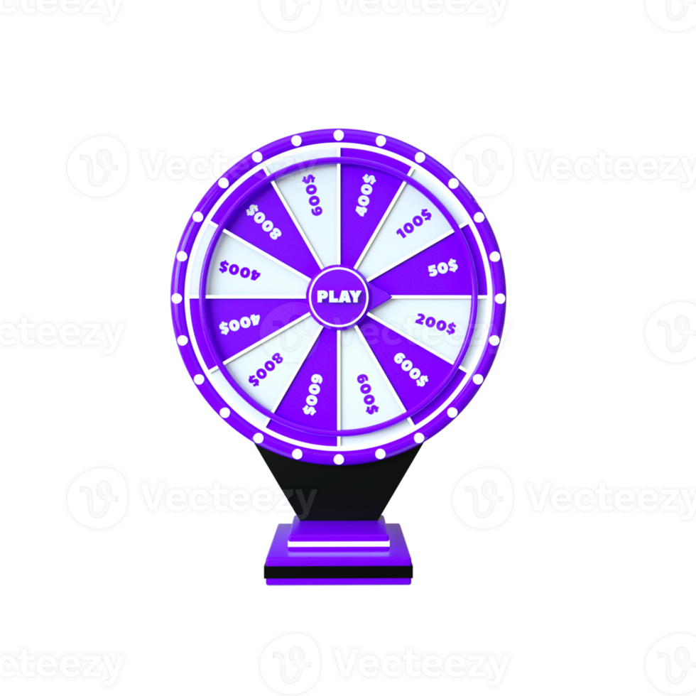 3d render object casino png