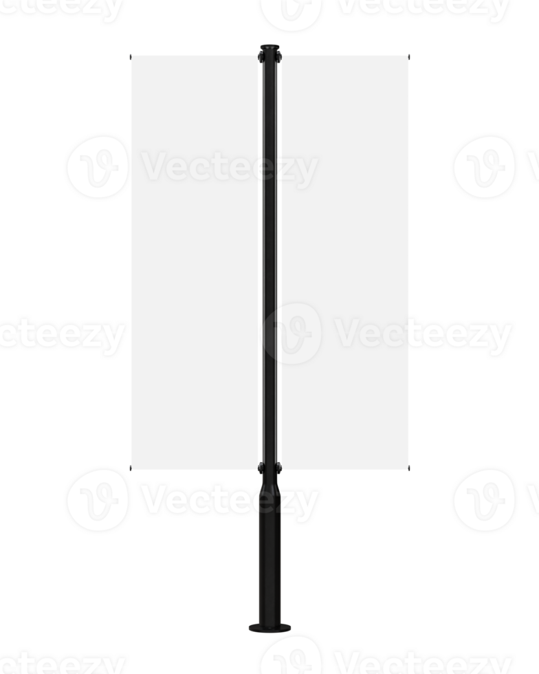 Blank advertisement signs. mockup of street store template signboard , Metal cafe restaurant bar plastic badge black white, 3D illustration. png