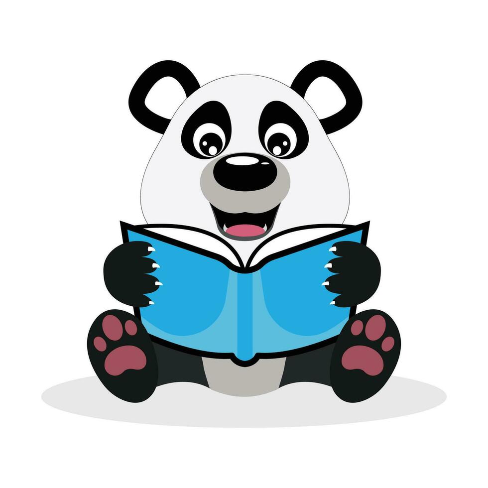 linda panda clipart vector